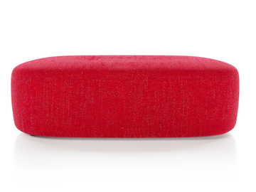 GUEST - Upholstered rectangular fabric pouf by Liu Jo Living Collection - view 3